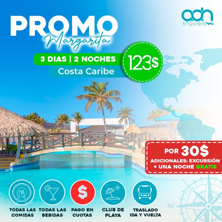 Promo/paquete “Costa Caribe”